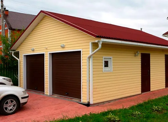 Строительство гаражей с домом